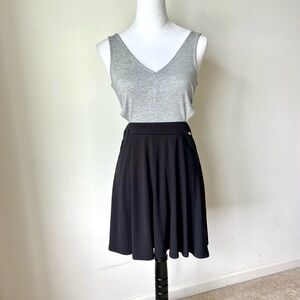 GUESS Sleeveless Knit Side Cutout Fit And Flare Dress—SZ. Small
